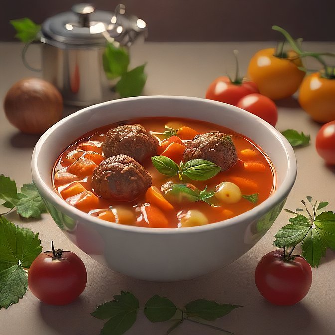 Italian Meatball Soup